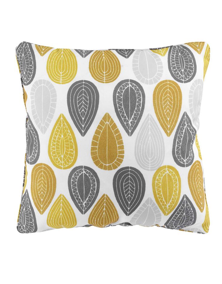Coussin garni imprimé (jaune) Coussin garni imprimé (jaune)