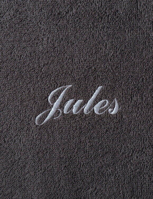 Collection serviettes de bain personnalisables confort moelleux (anthracite)