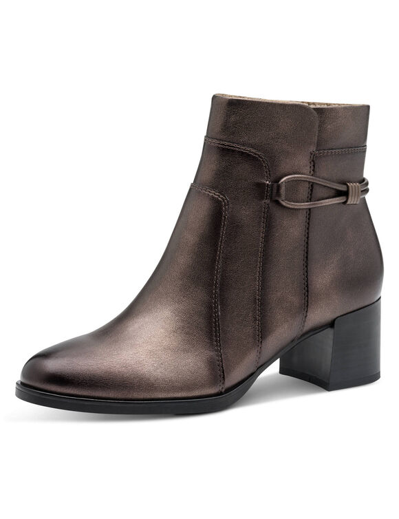Boots Jana largeur confort (bronze)