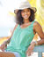 Débardeur macramé, coton-viscose (vert)