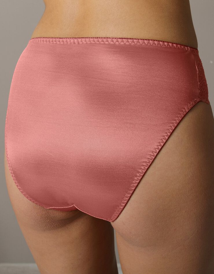 Culotte maille satinée et dentelle Salford - lot de 2 (coquillage + grenade)