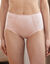 Culotte coton forme super maxi - lot de 2 (rose gris&eacute; + ivoire)