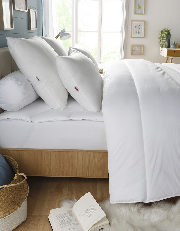 Couette anti punaises de lit et antibactérien - 300g/m2 (blanc)