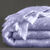 Couverture laine mohair angora (parme grisé)