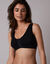 Soutien-gorge ouverture devant sans armatures - lot de 2 (noir)