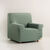 Housse unie fauteuil canapé bi-extensible  (amande)