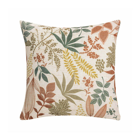 Coussin imprim&eacute; champ&ecirc;tre multicolore (multicolore)