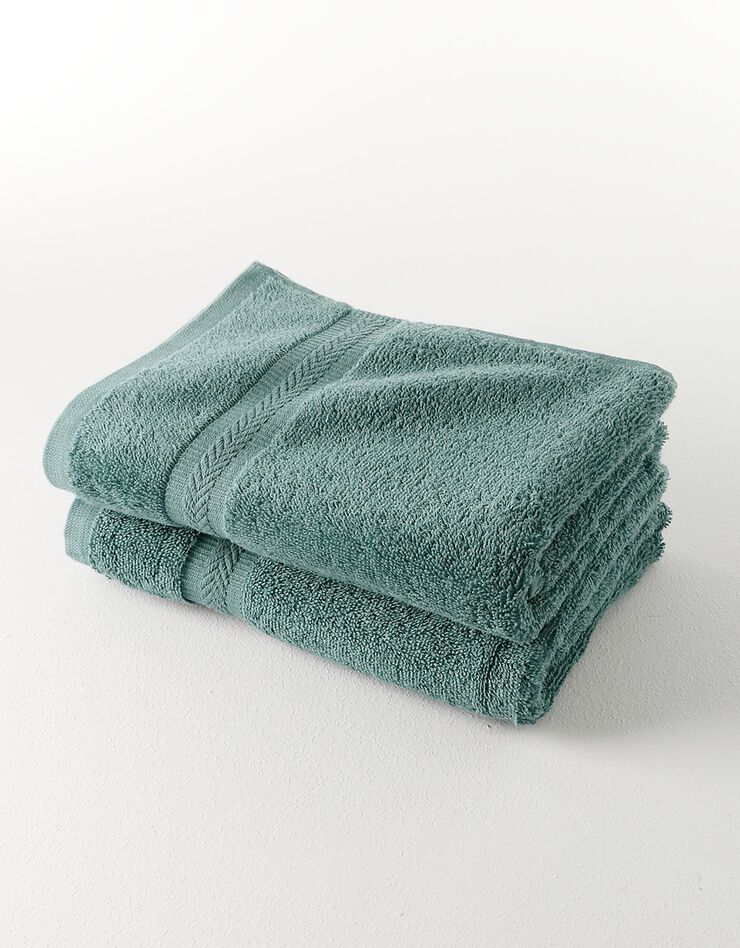 Eponge unie 420 g/m2 confort moelleux (eucalyptus)