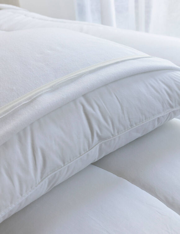 Sous-taie coton issu de l'agriculture biologique** (blanc)