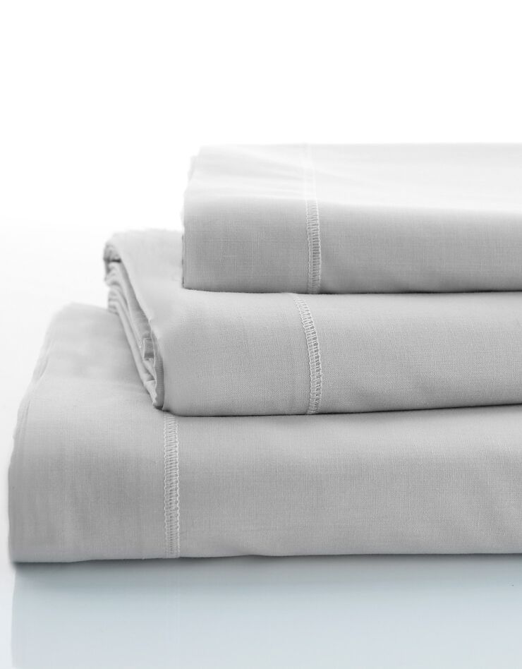 Tissu au mètre uni - coton (gris perle) Tissu au mètre uni - coton (gris perle)