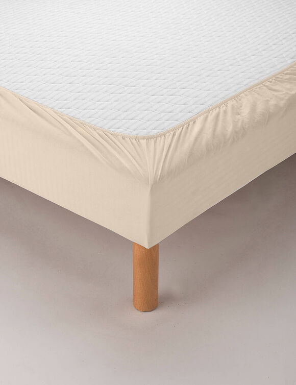 Bande cache-sommier tissu microfibre (sable)