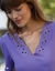 T-shirt broderie anglaise (parme)