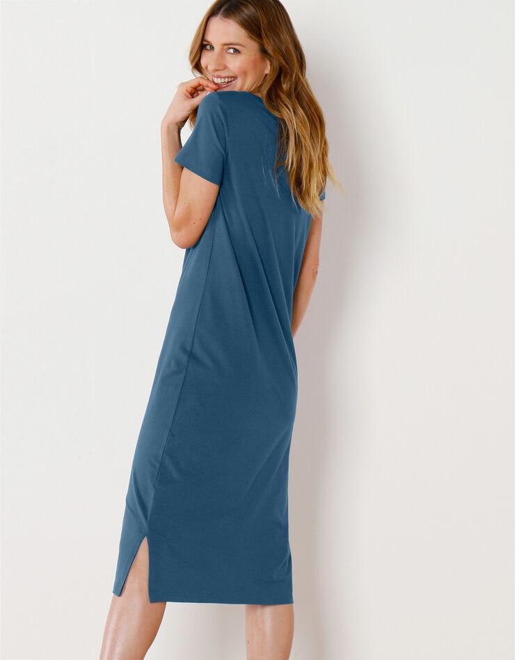 Chemise de nuit version longue – imprimé night sky (bleu foncé) Chemise de nuit version longue – imprimé night sky (bleu foncé)