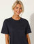 T-shirt volume loose (marine)