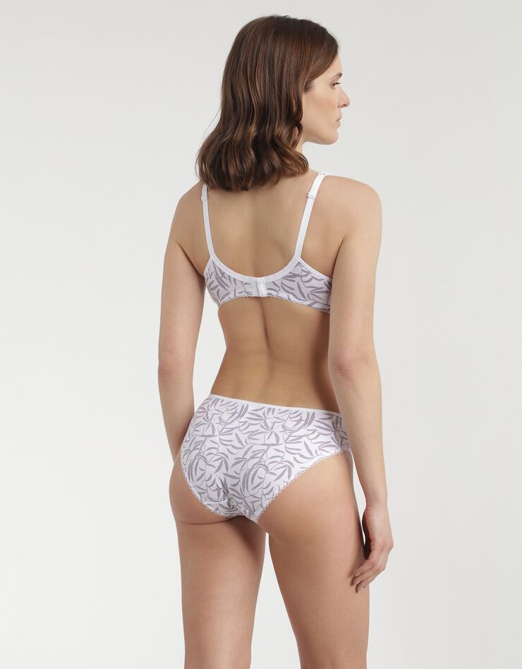 Soutien-gorge Generous coton bio(1) imprimé bambou - avec armatures (blanc) Soutien-gorge Generous coton bio(1) imprimé bambou - avec armatures (blanc)