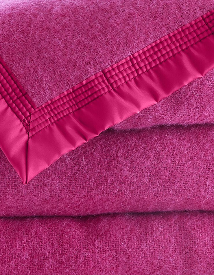 Couverture laine 1er prix 350g/m2 (rose cyclamen)