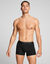 Boxer basique coton stretch - lot de 2 (noir)