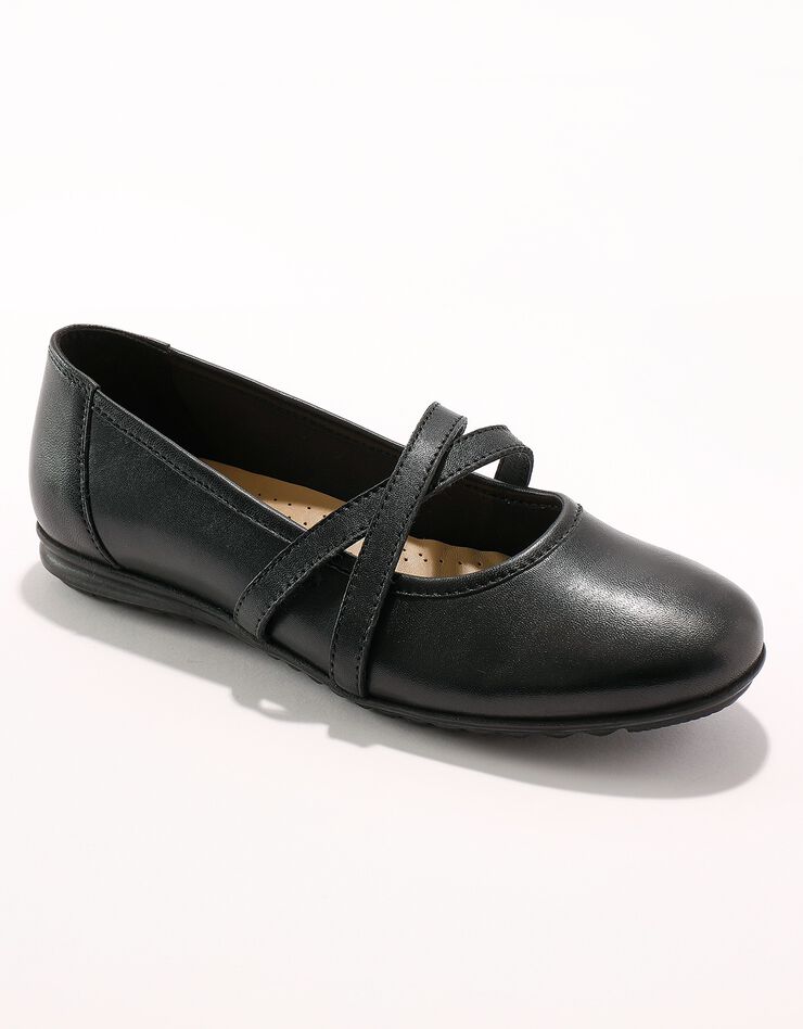 Ballerine cuir style babies (noir) Ballerine cuir style babies (noir)