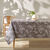 Nappe toile cirée imprimée Oliviers  (taupe grisé)