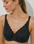 Soutien-gorge emboîtant maille et dentelle "Amourette"- avec armatures (noir)