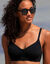 Haut de maillot de bain sans armatures Ilaya - spécial grand maintien (noir)