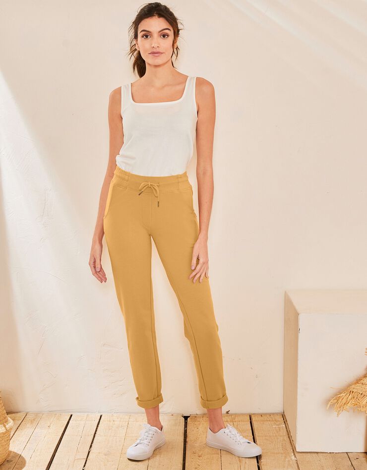 Joggpant taille élastiquée (curry) Joggpant taille élastiquée (curry)