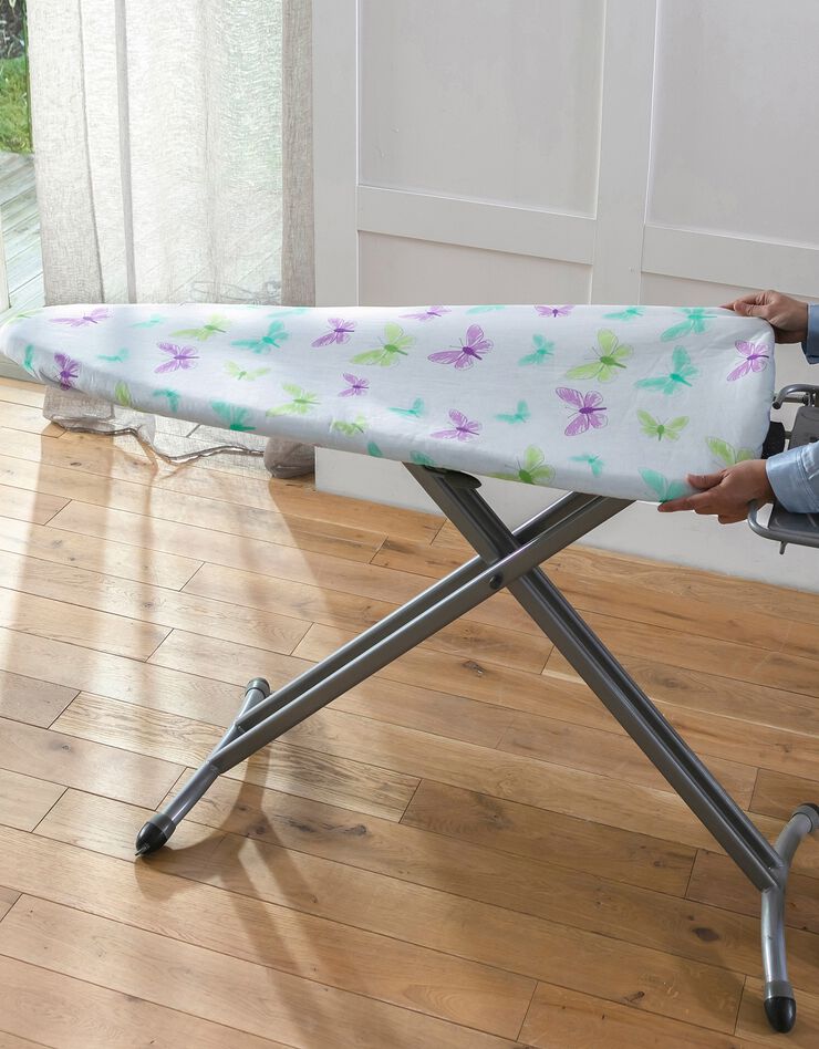Housse de repassage extensible motif papillons (imprimé)