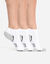 Chaussettes de sport, lot de 3 DIM® (blanc / gris)