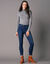 Sous-pull uni col roulé stretch (gris)