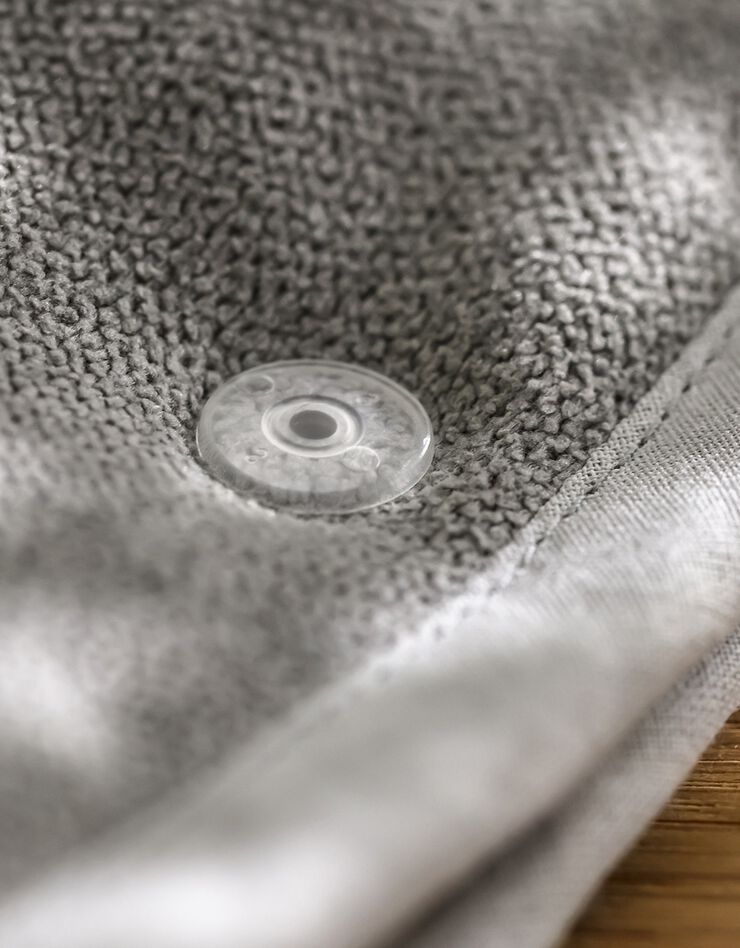Trousse de rangement matelassée gris/miel, lot de 2 - collection upcycling (gris/jaune) Trousse de rangement matelassée gris/miel, lot de 2 - collection upcycling (gris/jaune)