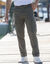 Pantalon cargo en sergé ultra stretch - L30 (kaki)