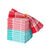 Serviette de table carreaux - lots (rouge / blanc)