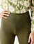 Legging taille haute, ventre plat (kaki)