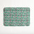 Set de table matelass&eacute; r&eacute;versible - lot de 2 (vert)