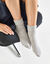 Chaussettes laine modal m&eacute;lang&eacute;s (gris chin&eacute;)