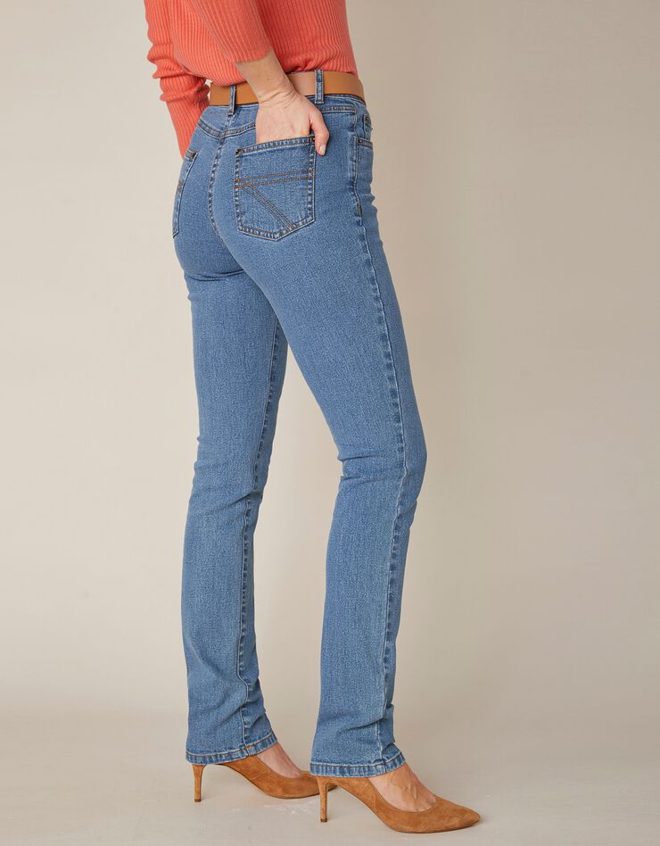 Jean droit stretch - petite stature (bleached) Jean droit stretch - petite stature (bleached)