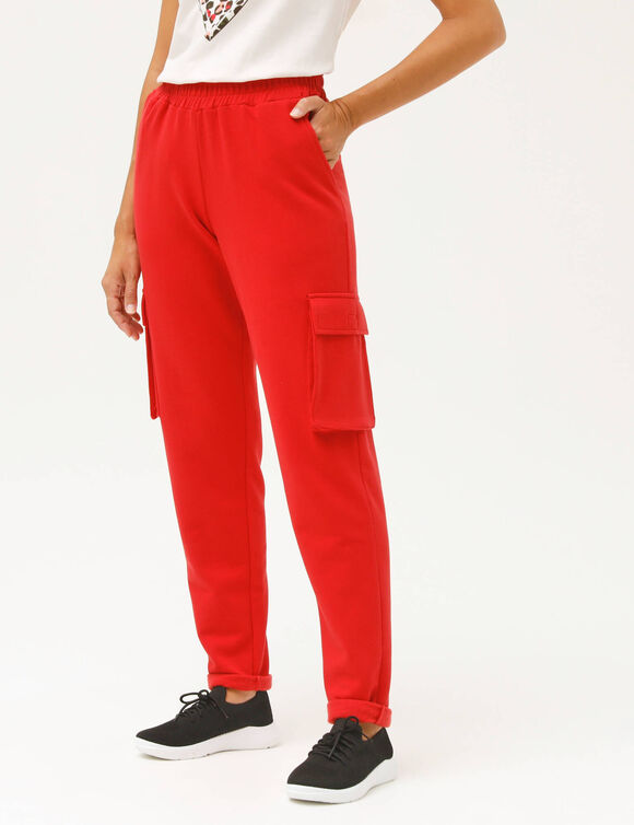Pantalon jogging battle (rouge)