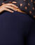 Legging taille &eacute;lastiqu&eacute;e - lot de 2 (marine / noir)