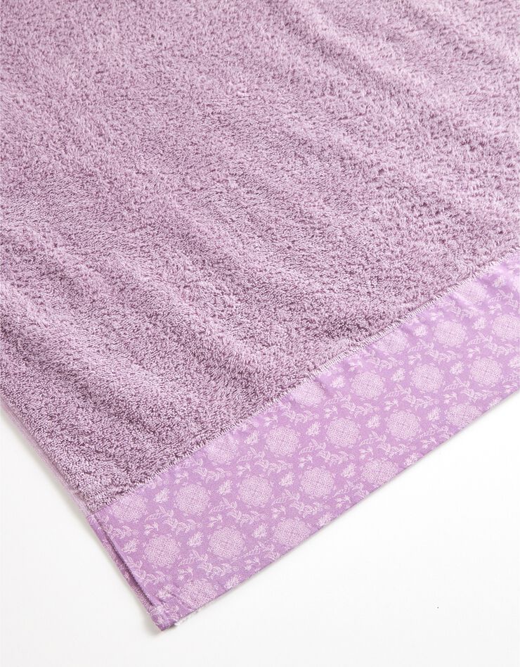 Éponge bouclette 420 g/m2 liteau motif mandala (lavande) Éponge bouclette 420 g/m2 liteau motif mandala (lavande)