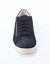 Basket basse zippée en cuir souple effet irisé (marine)