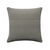 Housse coussin unie coton tissage artisanal - lot de 2 (gris perle)