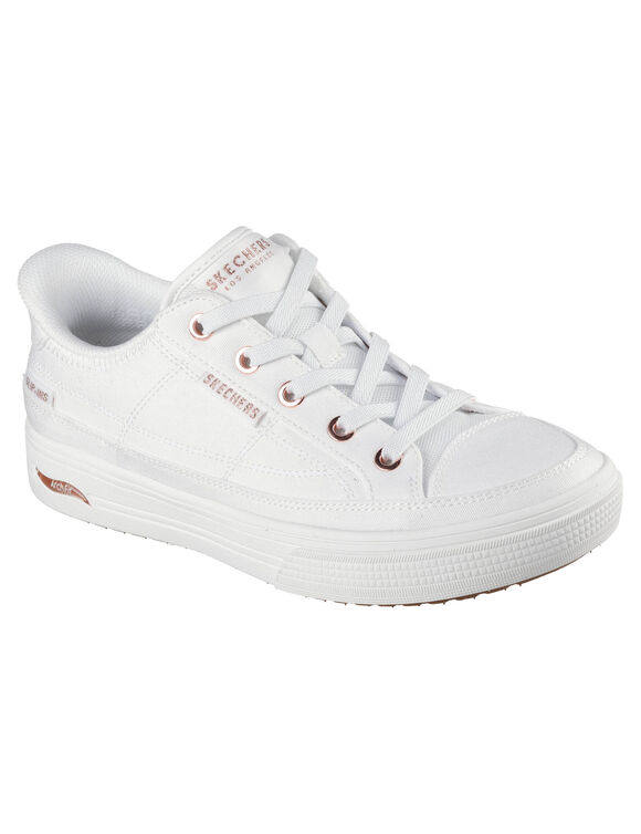 Baskets toile SLIP‑INS : ARCH FIT ARCADE (blanc)