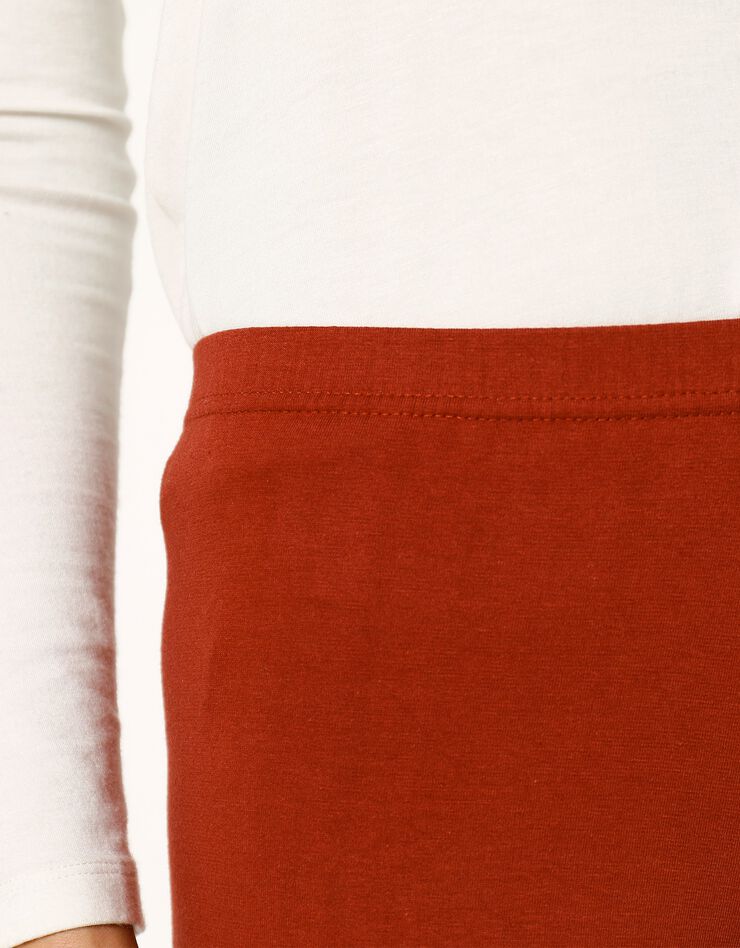Legging taille élastiquée (terracotta) Legging taille élastiquée (terracotta)