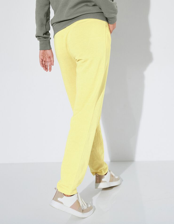 Pantalon jogging, molleton gratté (jaune) Pantalon jogging, molleton gratté (jaune)