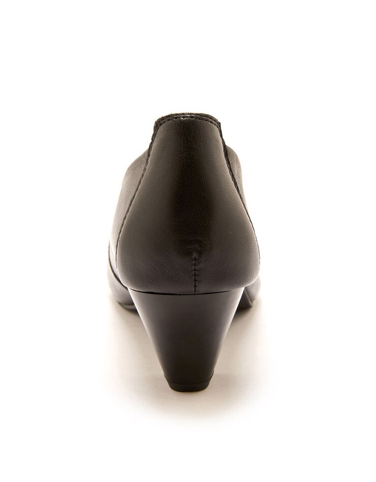 Escarpins largeur confort en cuir - noir (noir) Escarpins largeur confort en cuir - noir (noir)