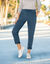 Pantalon jogpant ceinture élastiquée molleton  (bleu canard)