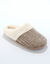 Chaussons mules tricot (beige)