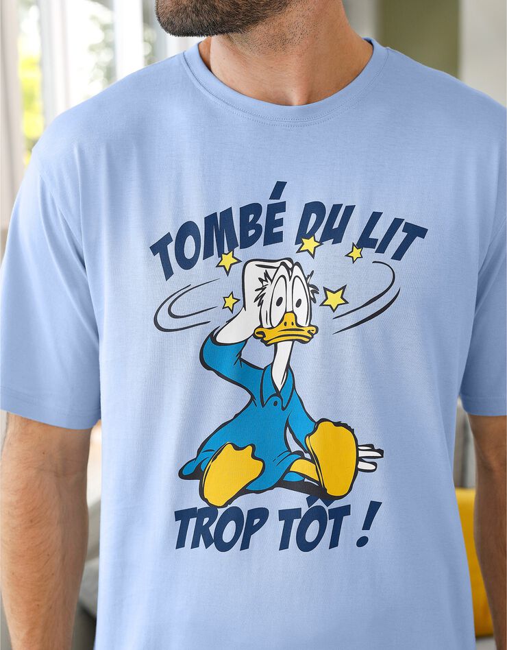 Pyjashort Donald manches courtes (bleu / marine) Pyjashort Donald manches courtes (bleu / marine)
