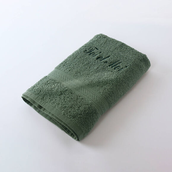 Collection serviettes de bain personnalis&eacute;es - confort moelleux 420 g/m&sup2; (eucalyptus)