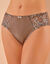 Culotte microfibre et tulle brodé Sienne - lot de 2 (taupe + blanc)